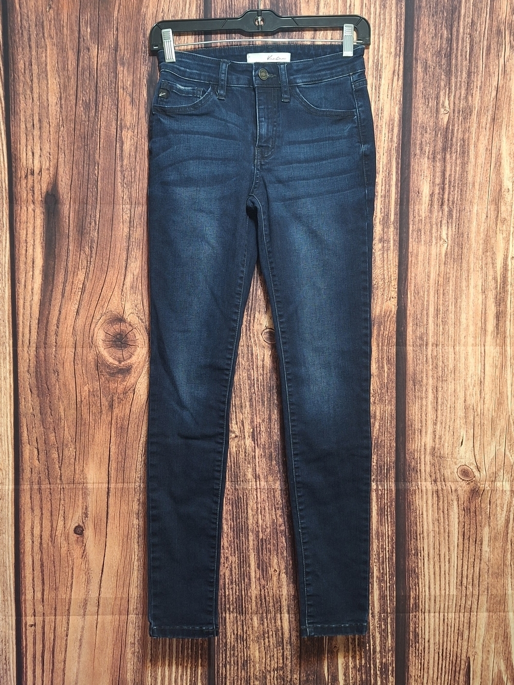 KanCan Dark Blue Skinny Jeans - High Rise Stretch Womens Size 24